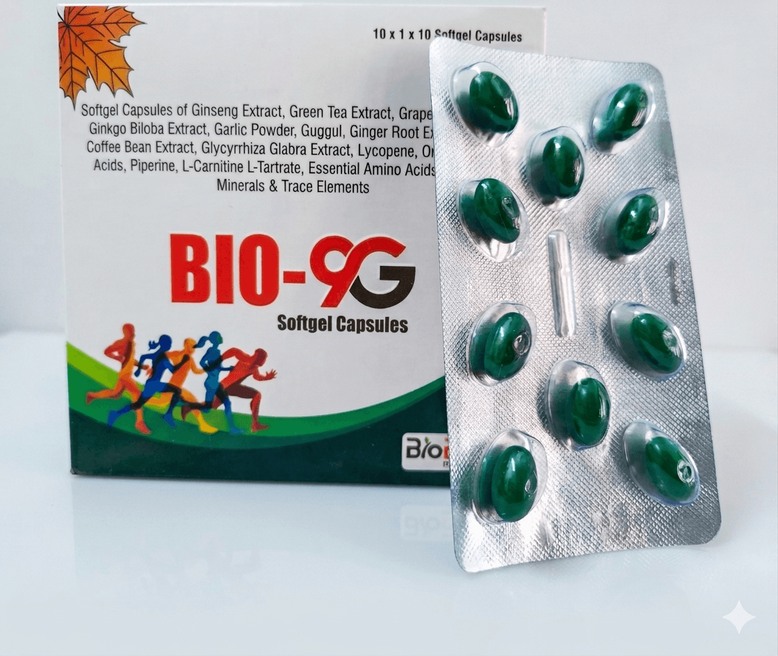 BIO-9G Softgel Capsules Flagship Formulation